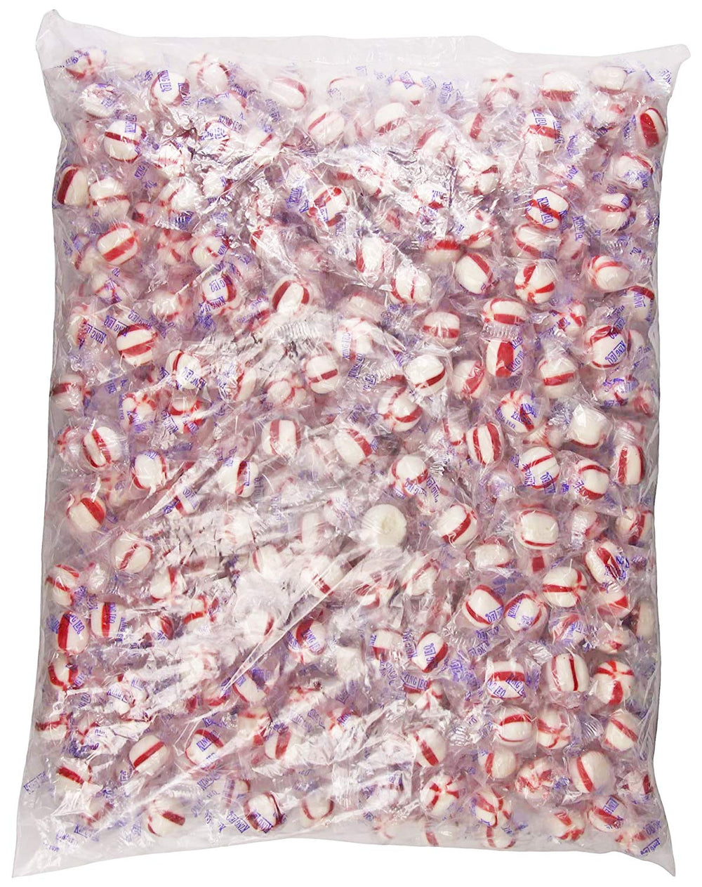 Close-up of King Leo peppermint candies ideal for snacking
