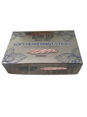 King Leo Soft Peppermint Sticks single stick, smooth texture for chewing.