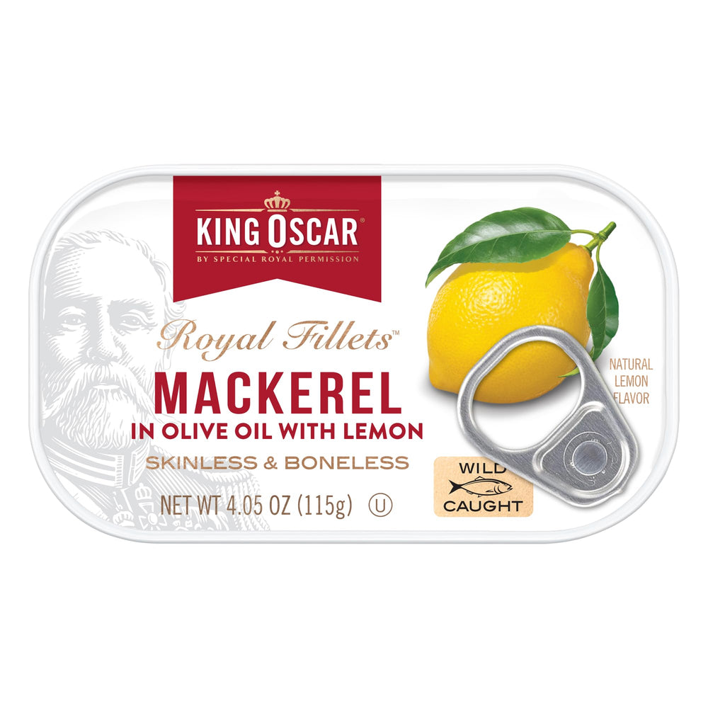 King Oscar easy-open can for quick, mess-free meals.