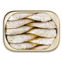 King Oscar hand-packed sardines in olive oil, crafted quality.