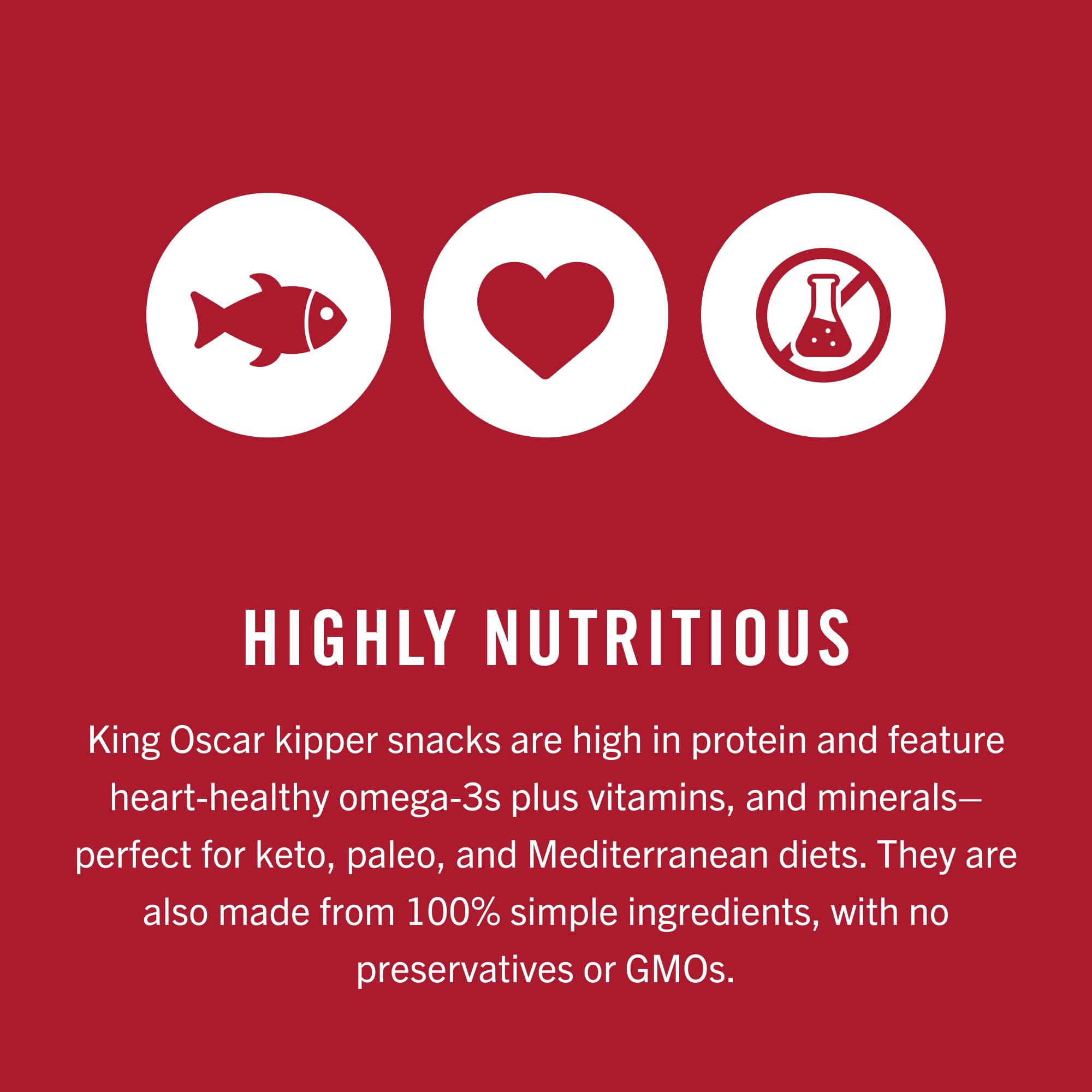 King Oscar kipper snacks salad topper adds protein and savor