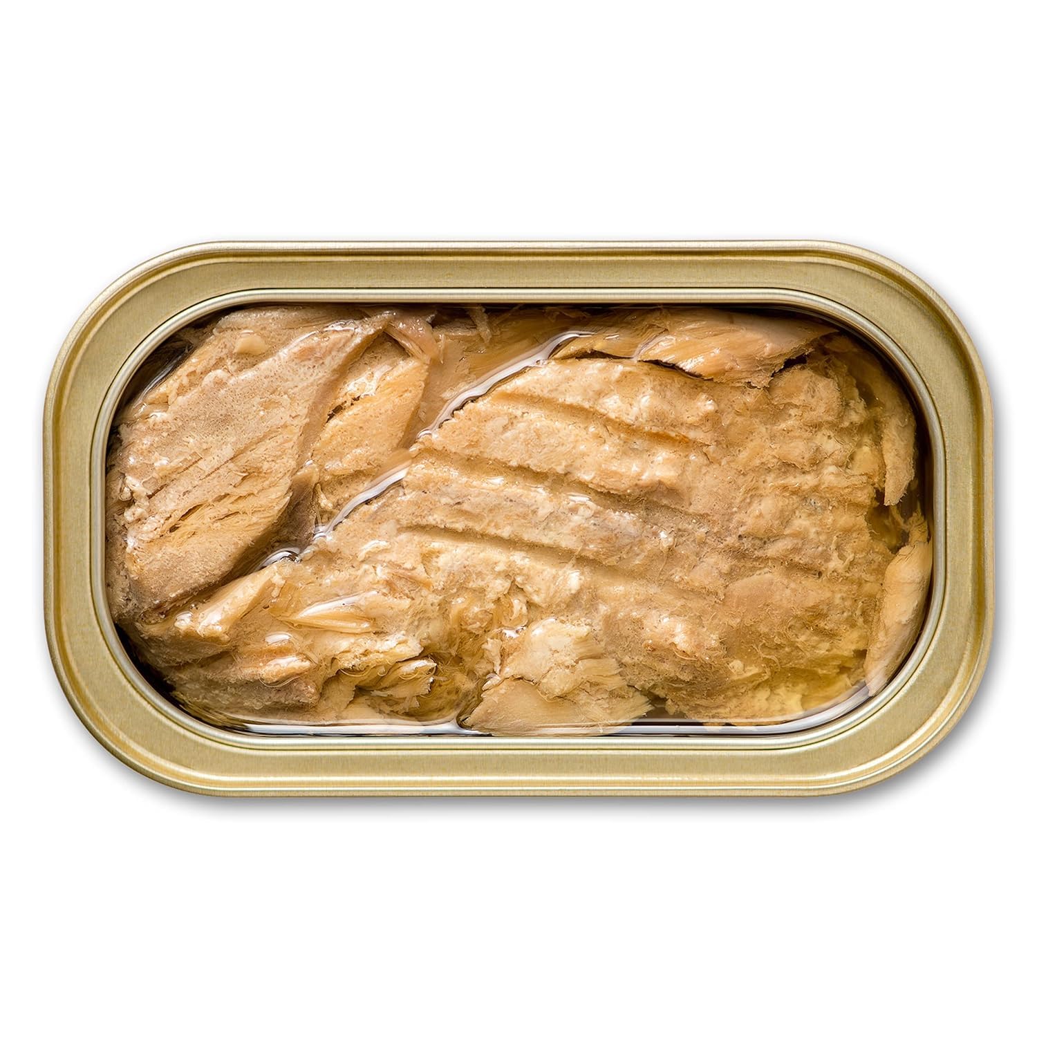King Oscar twelve-pack of canned mackerel provides convenient protein.