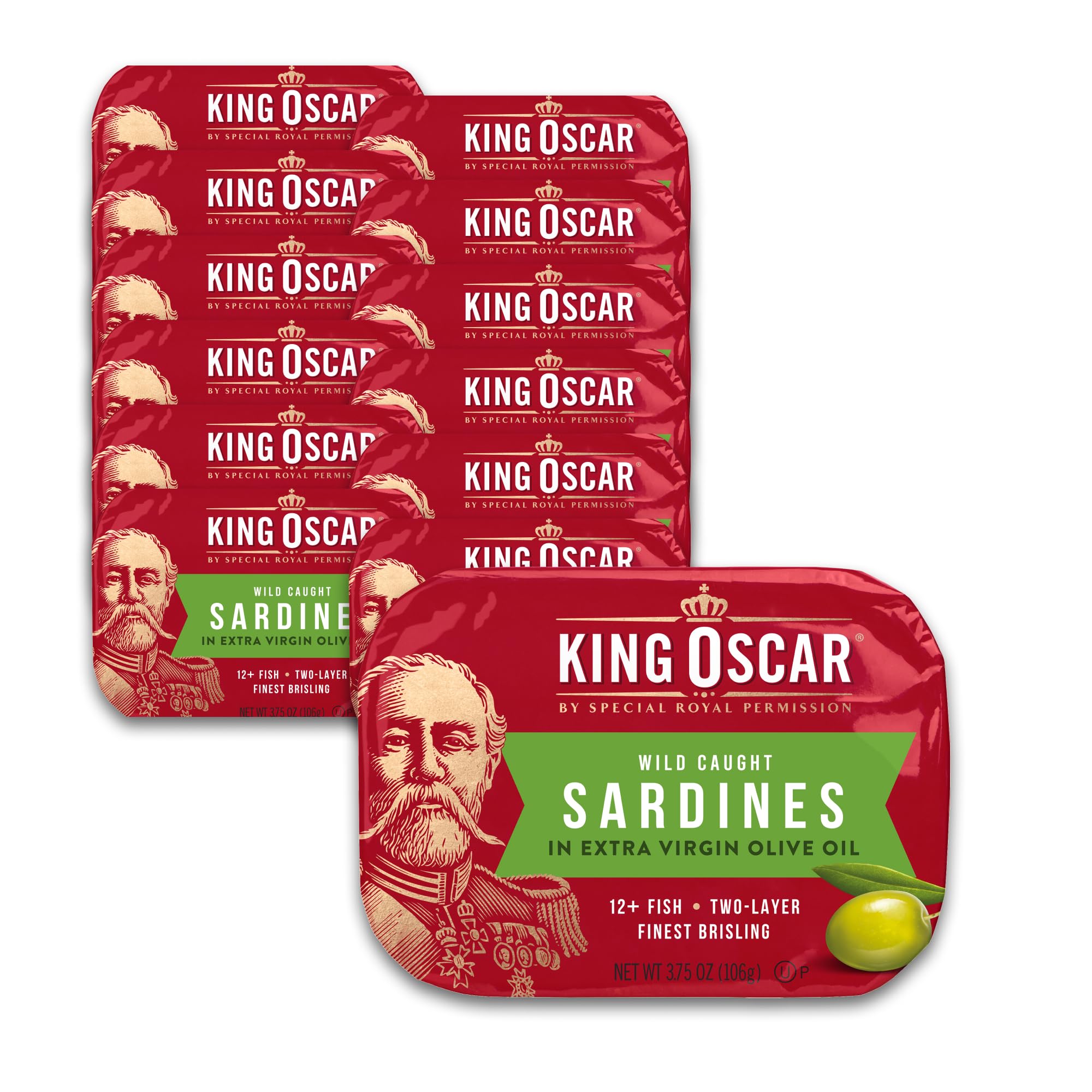 King Oscar sardines in olive oil can highlight premium flavor and convenience.