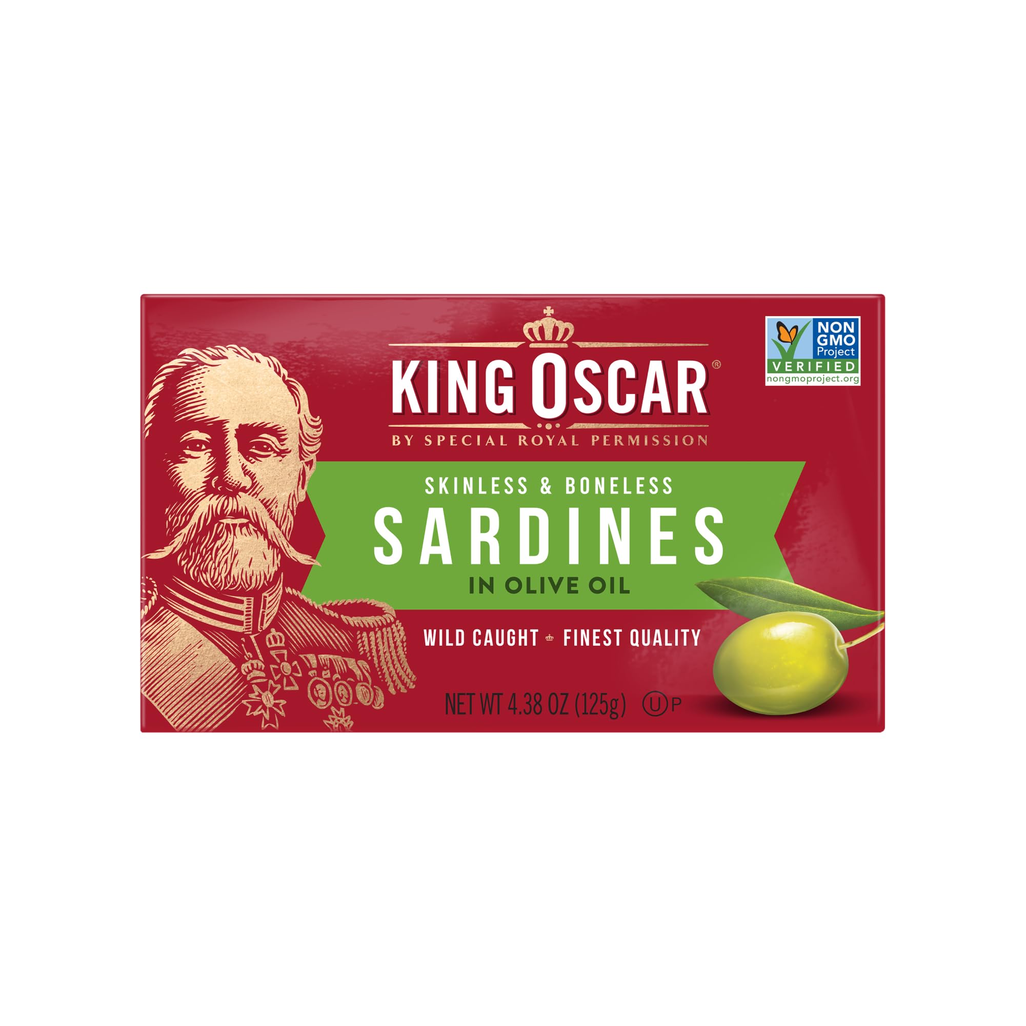 King Oscar hand-filleted sardines emphasizing tender texture for salads