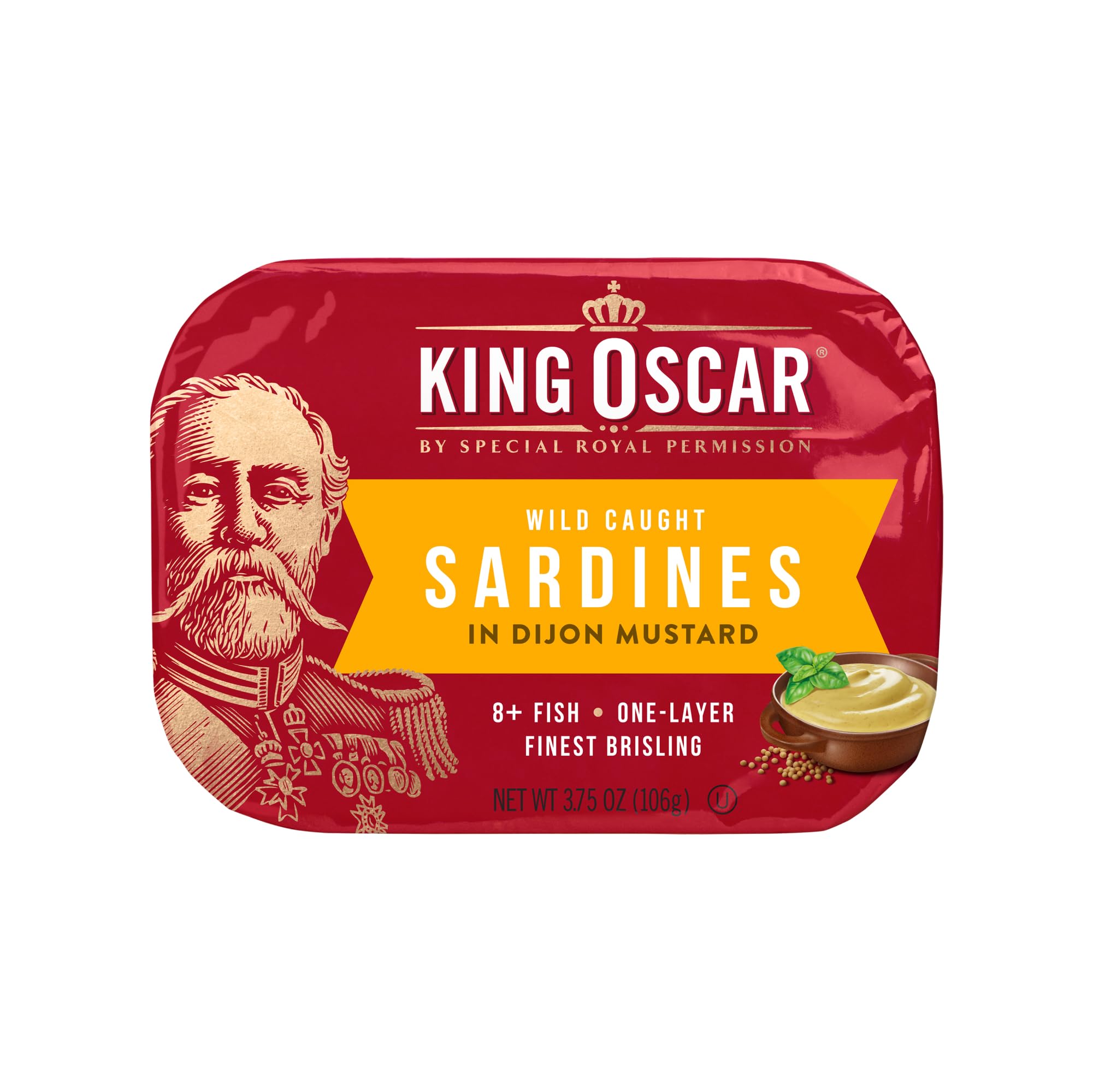 King Oscar wild caught sardines from Norway bring fresh ocean flavor.
