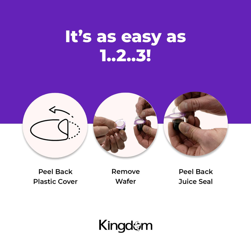 Kingdom distribution-ready cups for quick church service