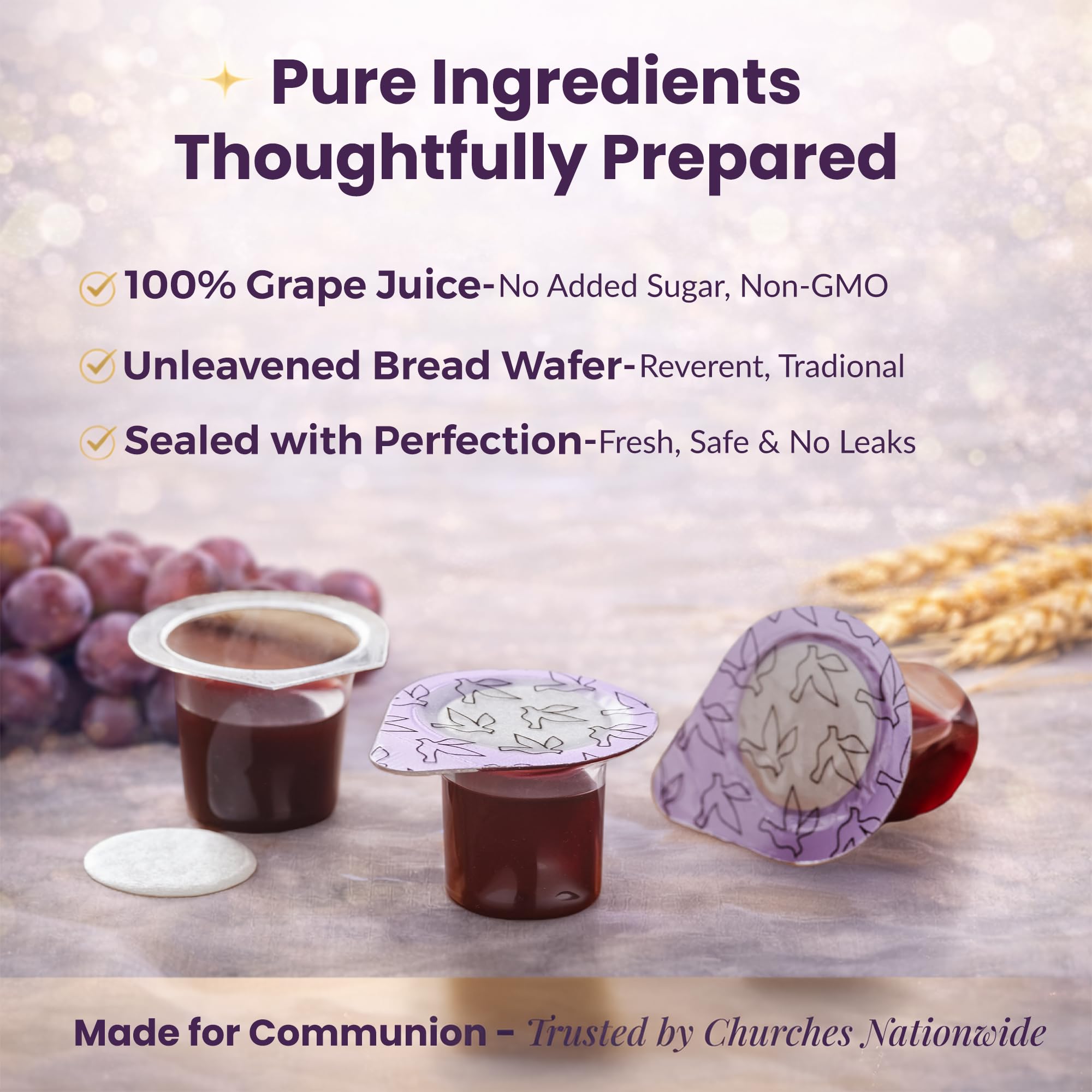 Kingdom summer camp communion cups for outdoor gatherings