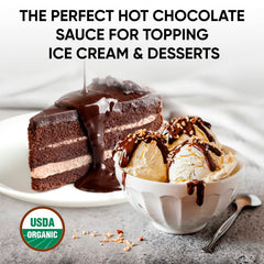 King's Cupboard gluten-free kosher fudge sauce ideal for fondue dipping