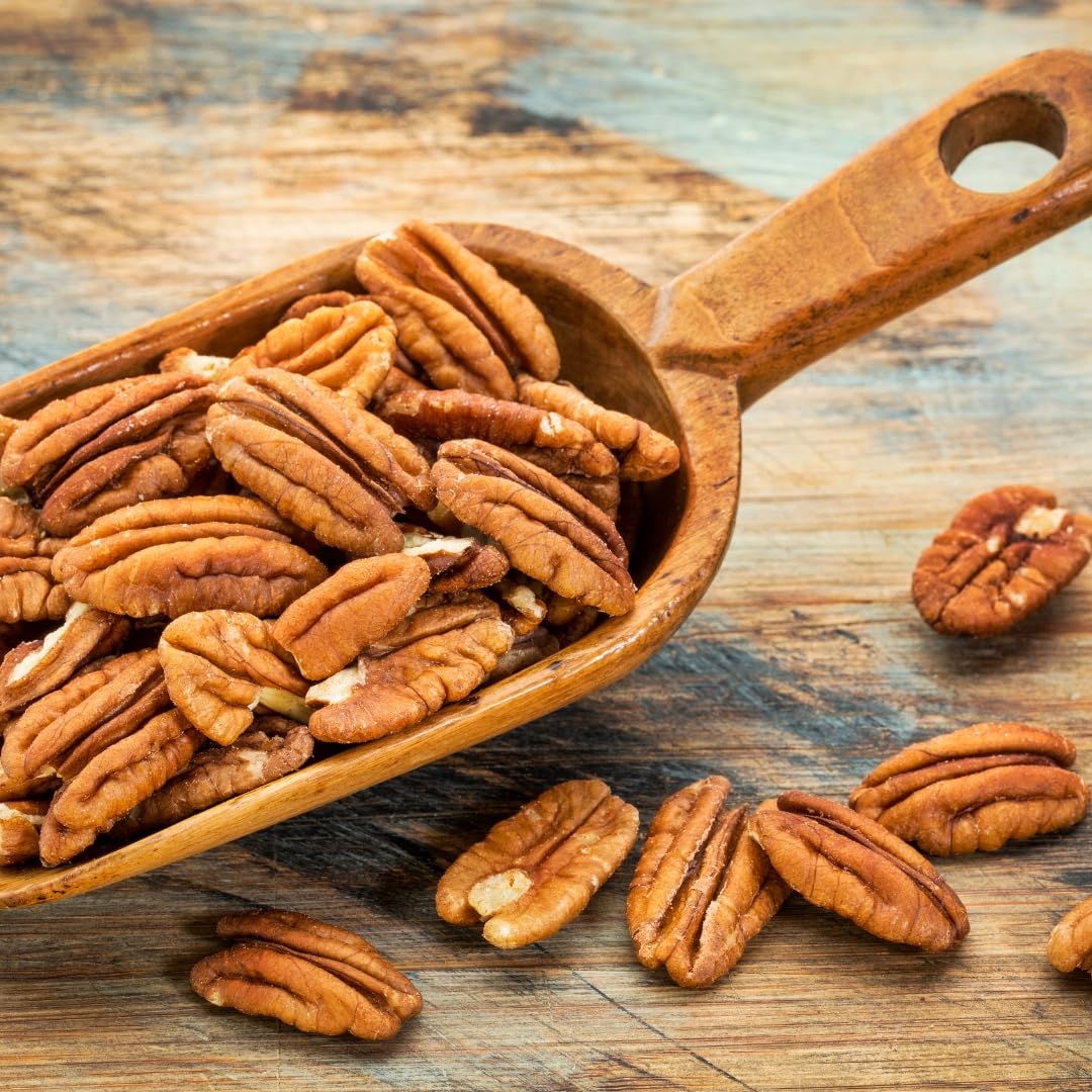 King's Selection pecans for baking add buttery crunch to recipes.