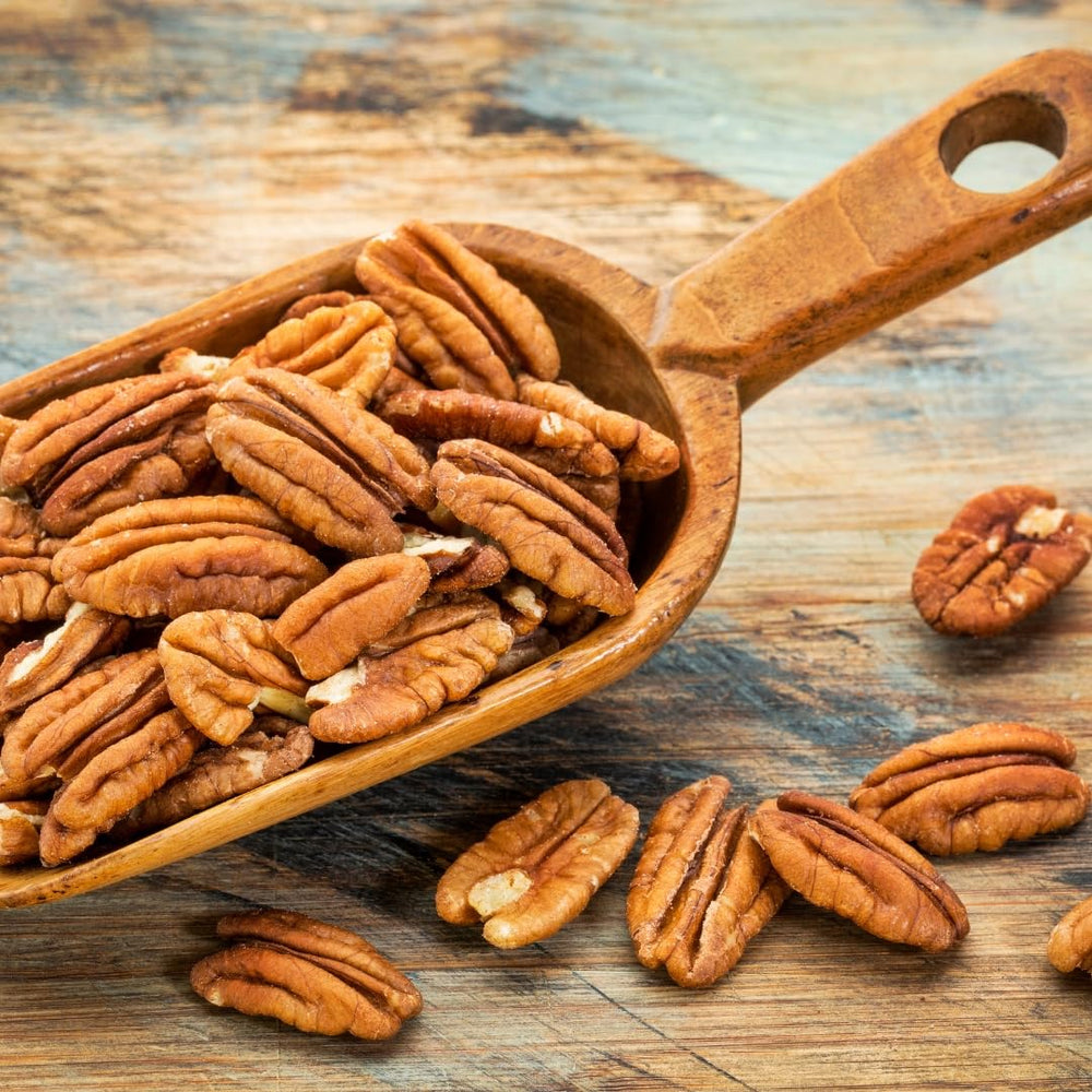 King's Selection pecans for baking add buttery crunch to recipes.