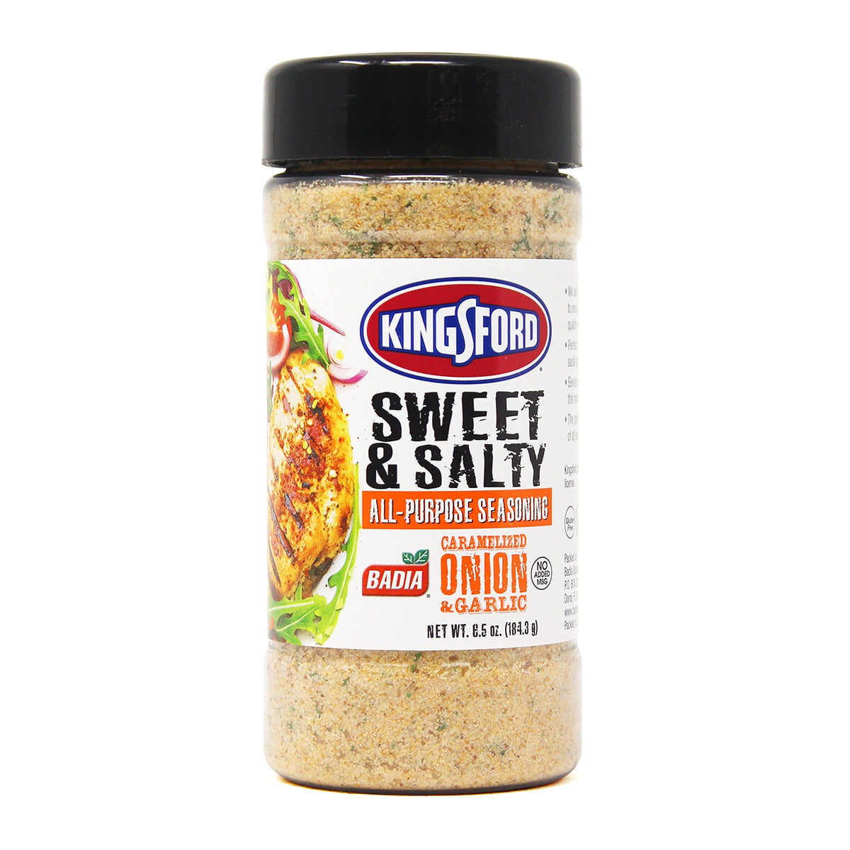 Kingsford Sweet & Salty seasoning on the grill enhances meats and vegetables