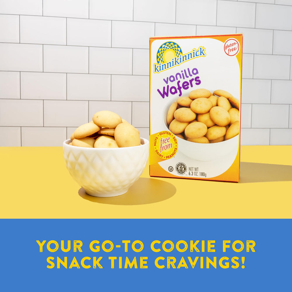 Kinnikinnick Vanilla Wafers banana pudding-friendly dessert option