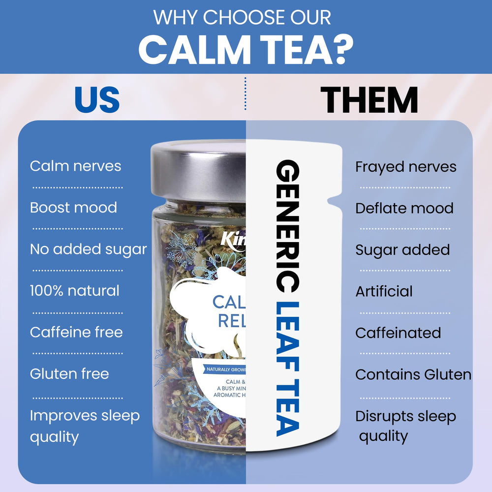 Kintra Foods no artificial additives emphasizes pure, calming botanicals.