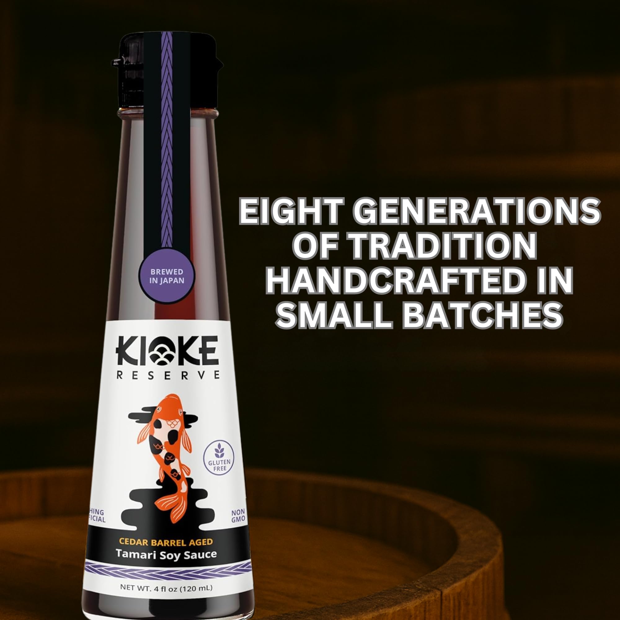 Kioke Reserve stir-fry tamari glaze enhances quick weeknight dishes.