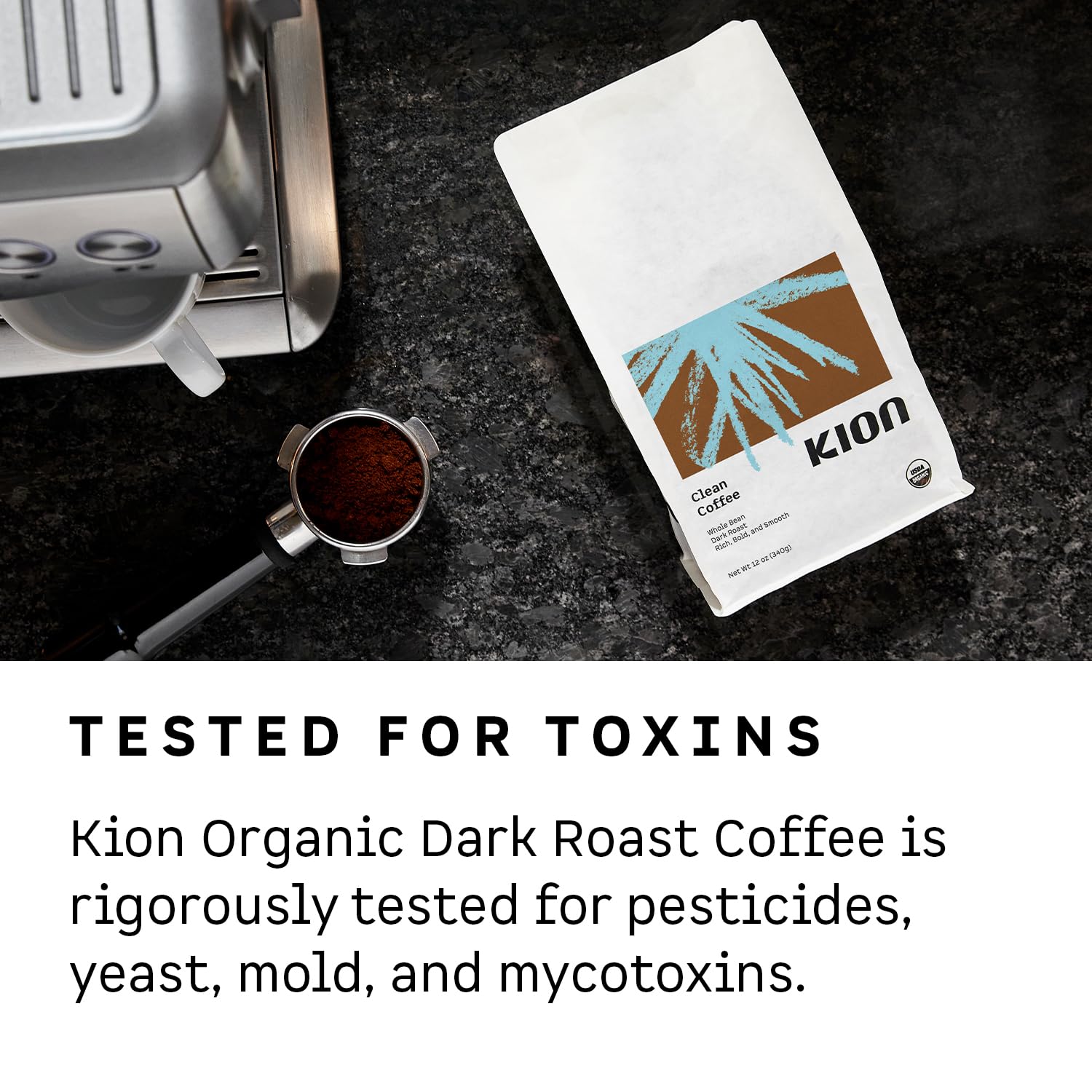 Kion ethically sourced coffee from sustainable farms