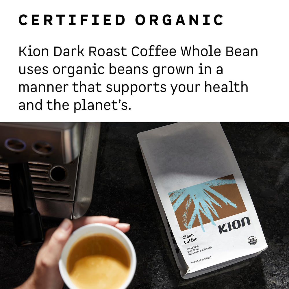 Kion specialty grade coffee beans indicating top quality