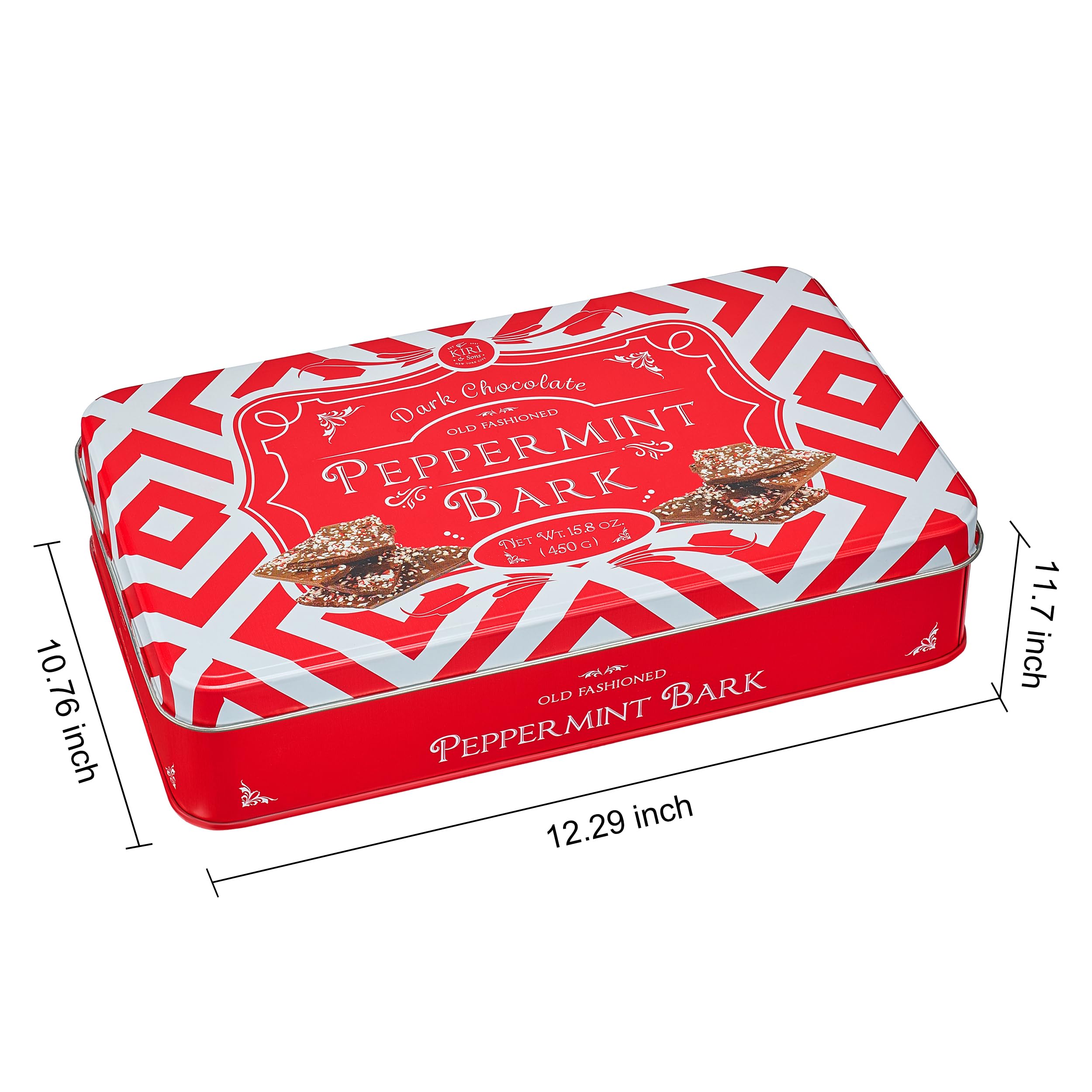 Kiri & Sons peppermint bark for quick, indulgent holiday snacking.