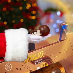 Kiri & Sons caramel-core bombs add rich flavor as they melt into hot milk.