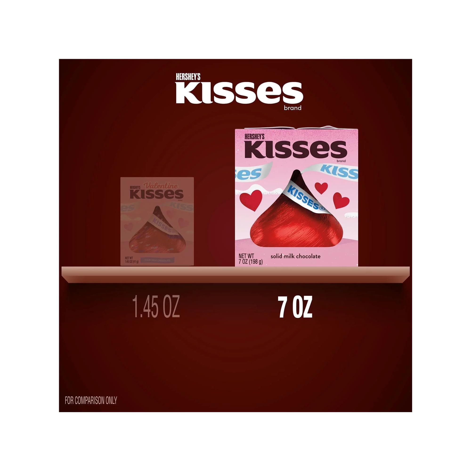 Kisses Giant Kiss on a dessert table, eye-catching and delicious.