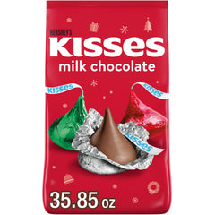 KISSES milk chocolate bulk 35-oz for festive sharing and snacking