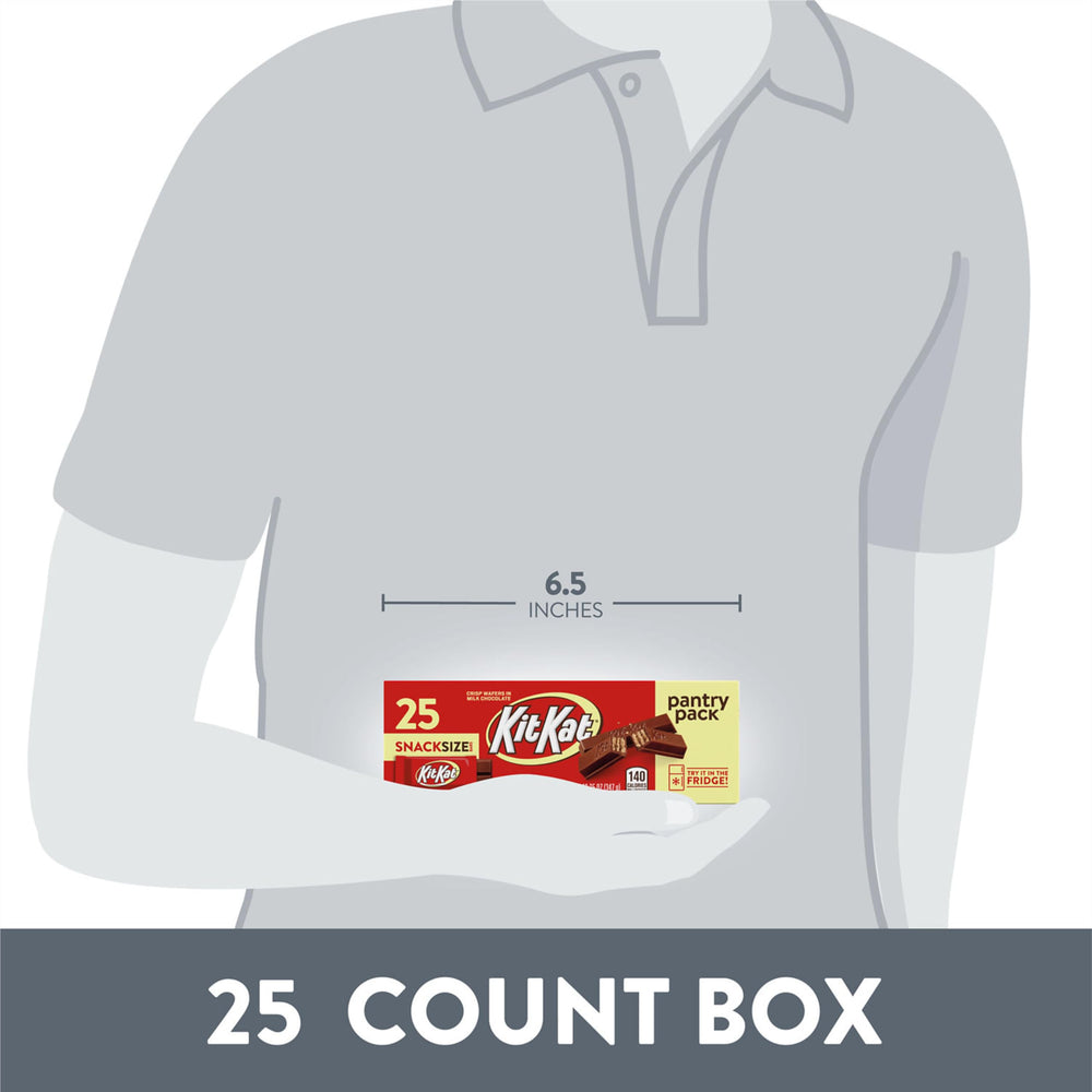 KIT KAT at desk offers a quick, satisfying break.