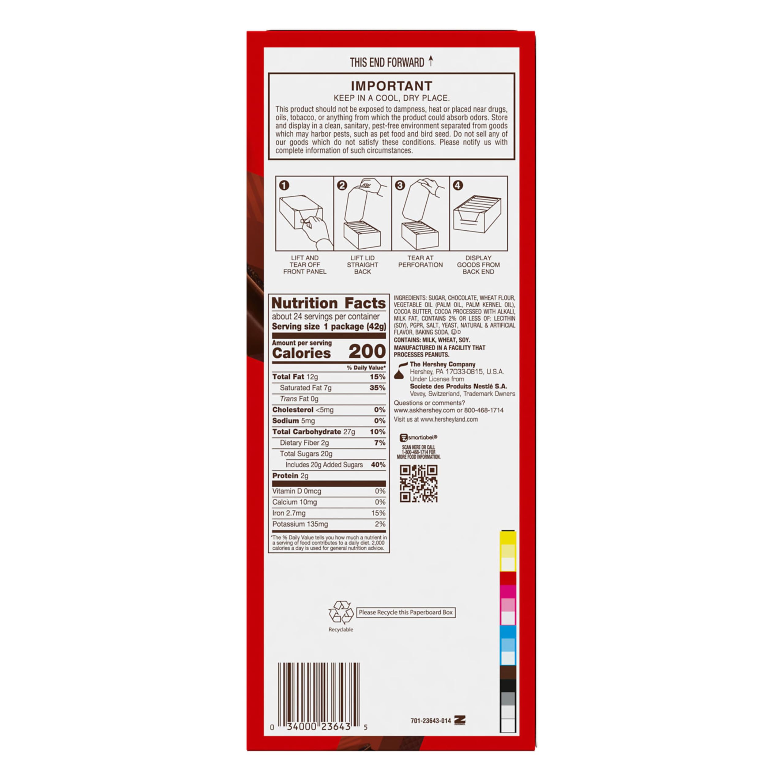 Kit Kat dark chocolate wafer close-up highlights crisp layers.