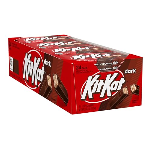 Kit Kat bars individually wrapped for lasting freshness and grab-and-go.