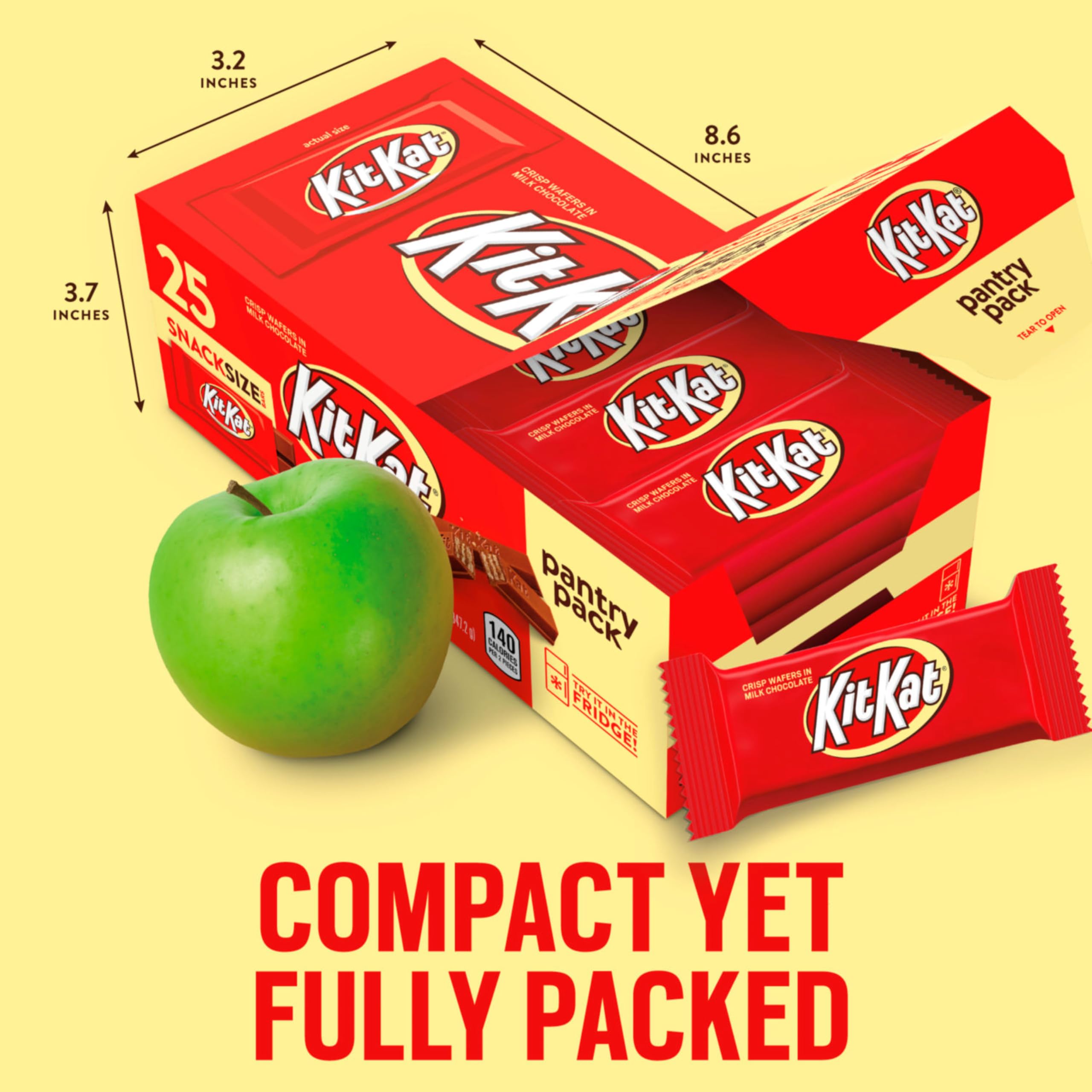 KIT KAT holiday display, ideal gift or festive snack.