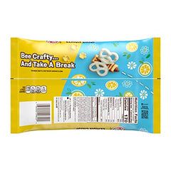 Kit Kat Lemon Creme Miniatures closeup wafers show lemon coating