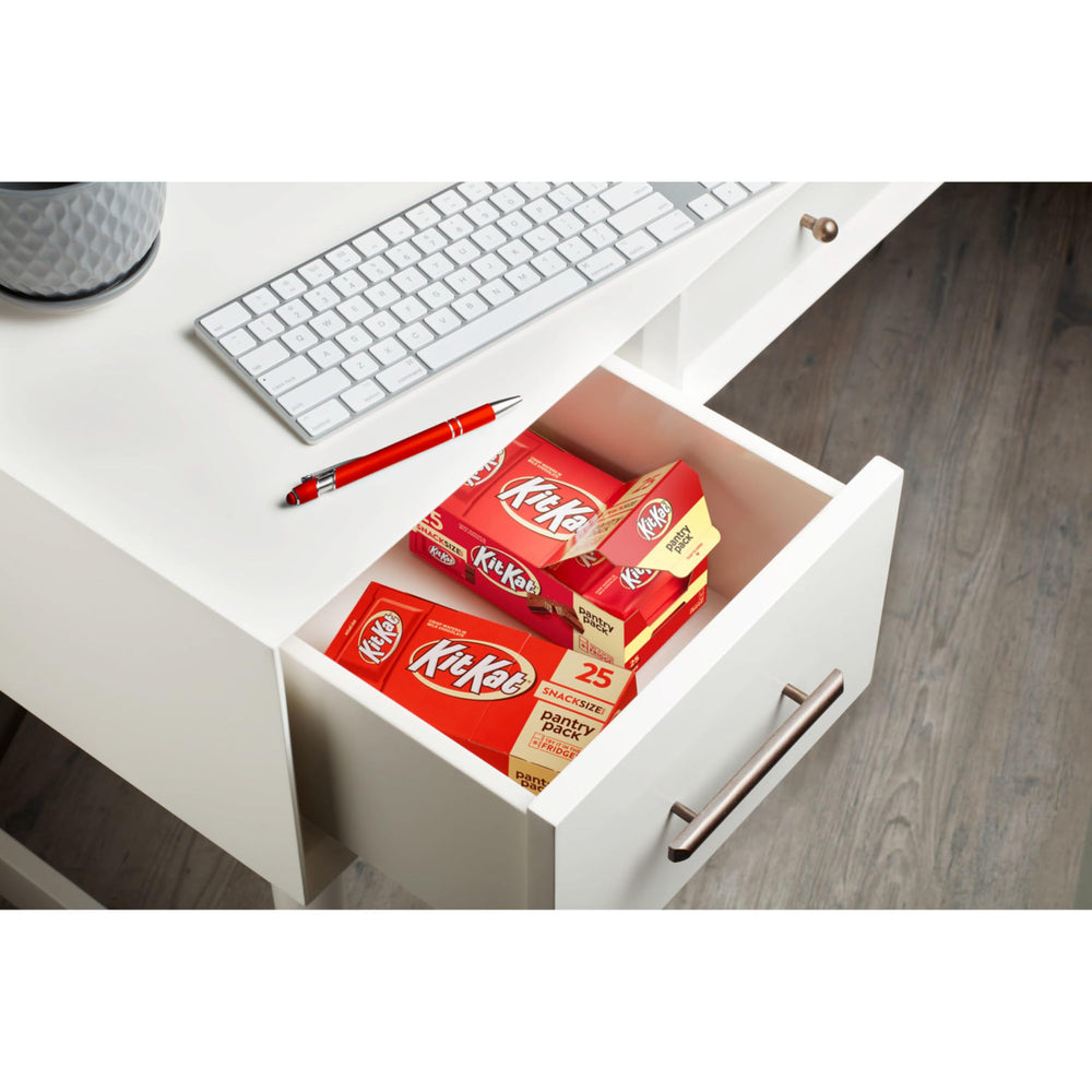 KIT KAT lunchbox treat is portable and mess-free.