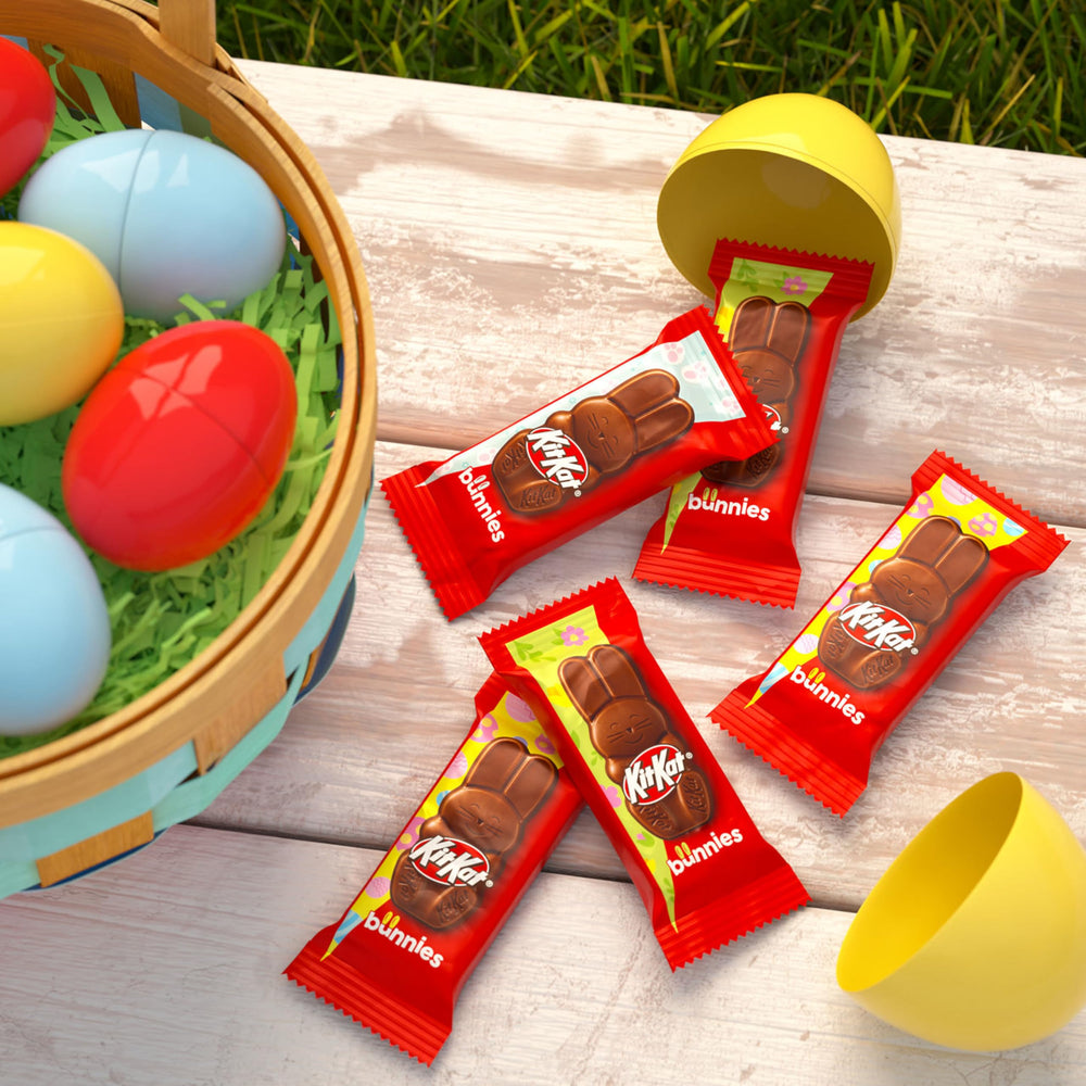 Kit Kat Milk Chocolate Wafer Bunnies gift pack perfect for spring celebrations.