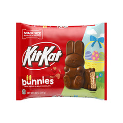Kit Kat Milk Chocolate Wafer Bunnies snack-size pieces ready for on-the-go treats.