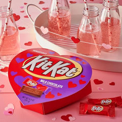 Crisp wafer bite by Kit Kat Miniatures in a compact treat.
