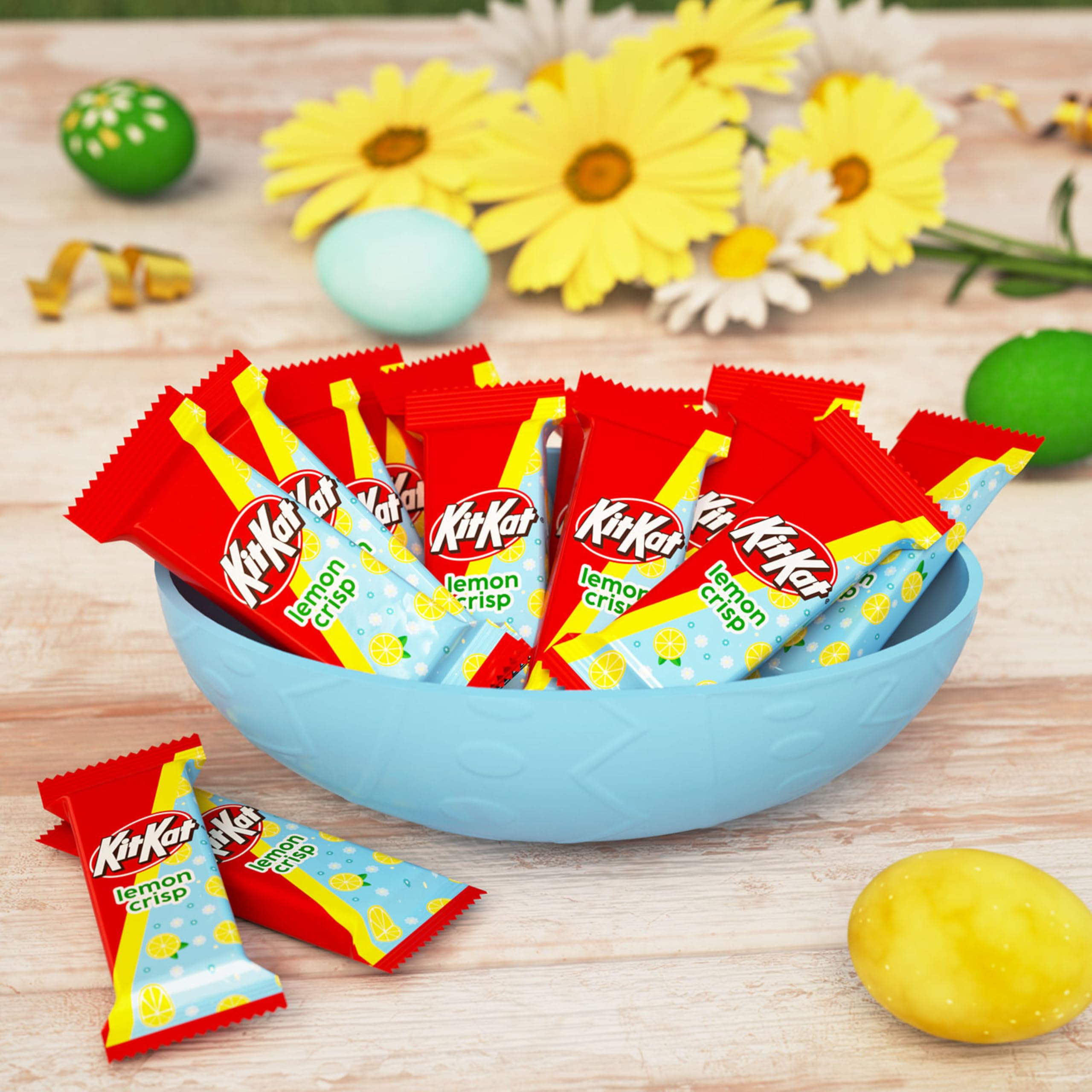 KIT KAT lemon candy in a lunchbox for a refreshing on the go treat.