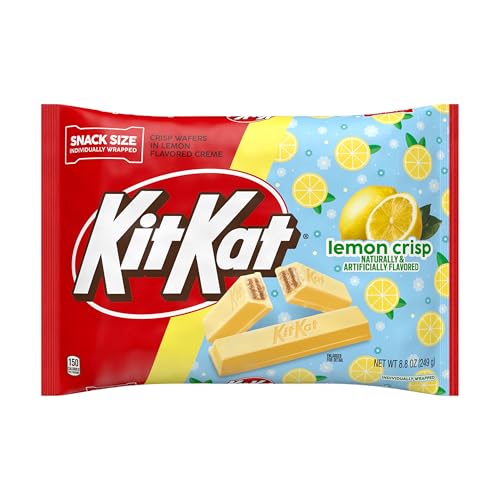KIT KAT Lemon Creme Wafer packaging, perfect Easter gift or party favor.