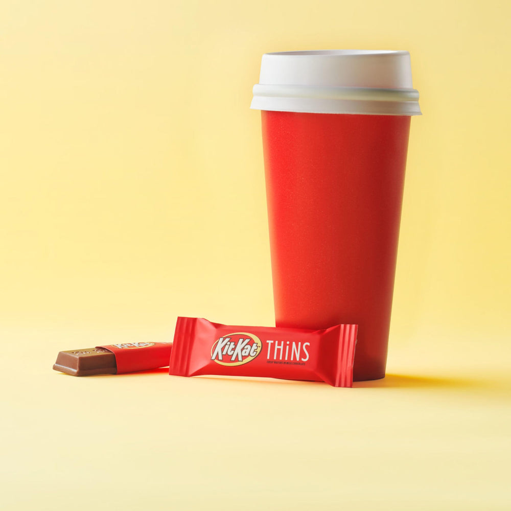 Office break room with KIT KAT THiNS as a quick treat