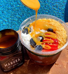 Kiva Manuka Honey QR code traceability image confirms origin and authenticity.
