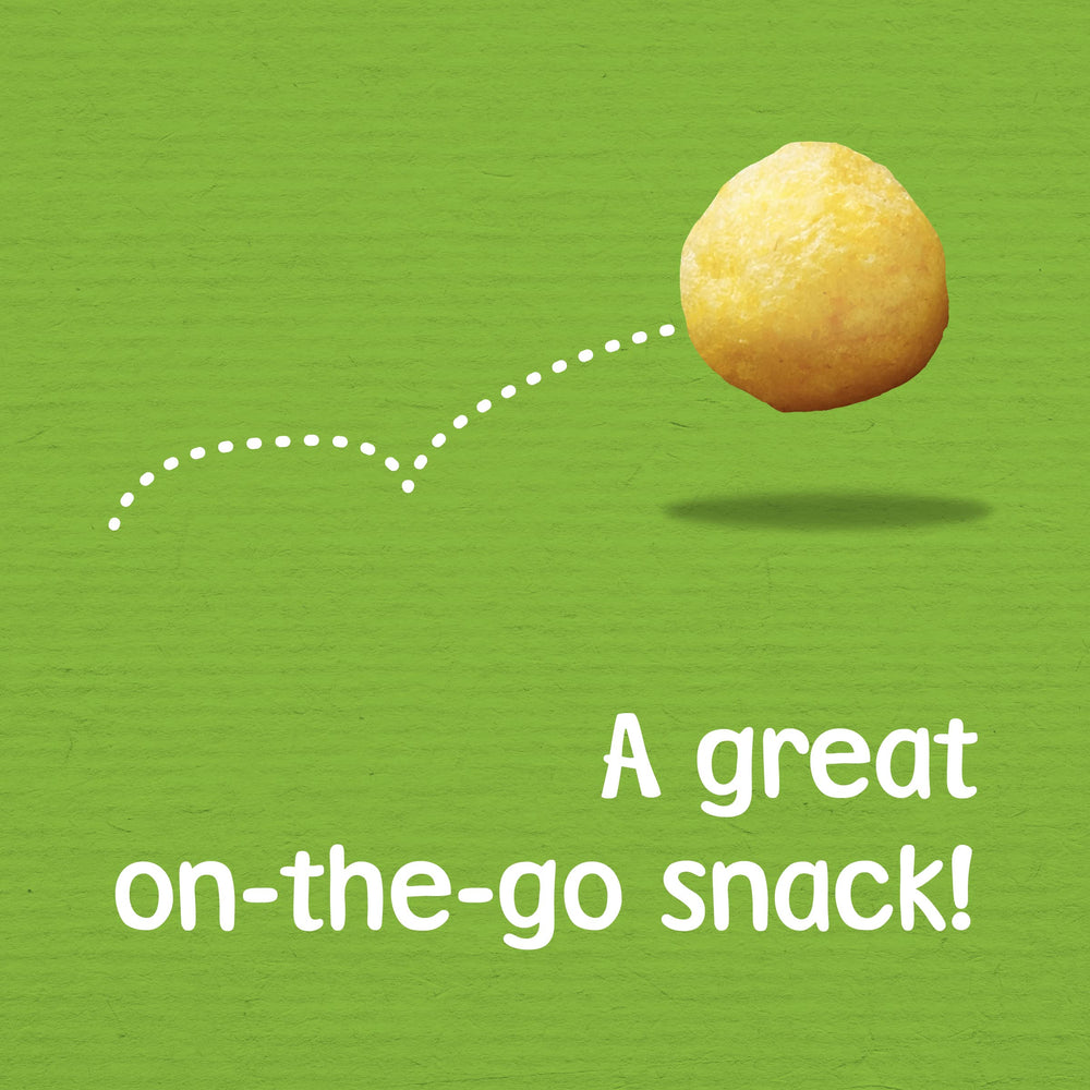 Kix on the kitchen counter signals a quick pantry staple.