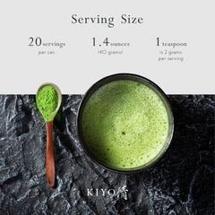 Kiyo Matcha Imperial Tenryu traditional stone mill preserves aroma and color