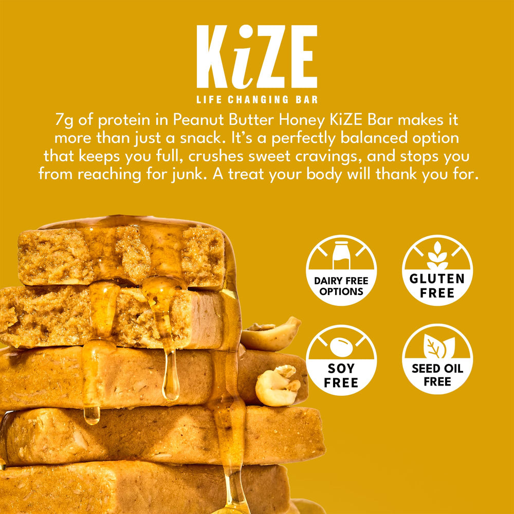 KiZE bar in kids' lunchbox as a smart daily snack option
