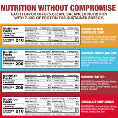 KiZE Energy Bars best sellers close up shows texture and real ingredients.