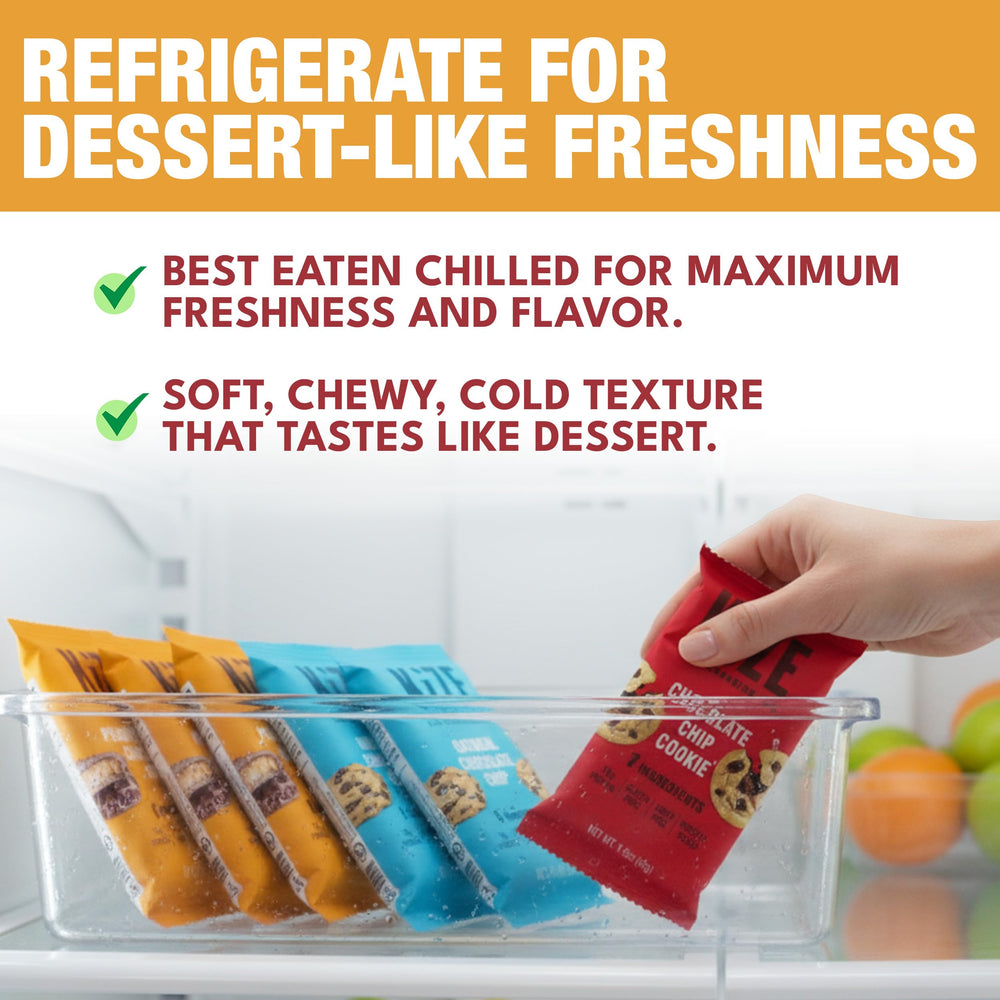 KiZE Energy Bars chilled dessert like taste for a treat.