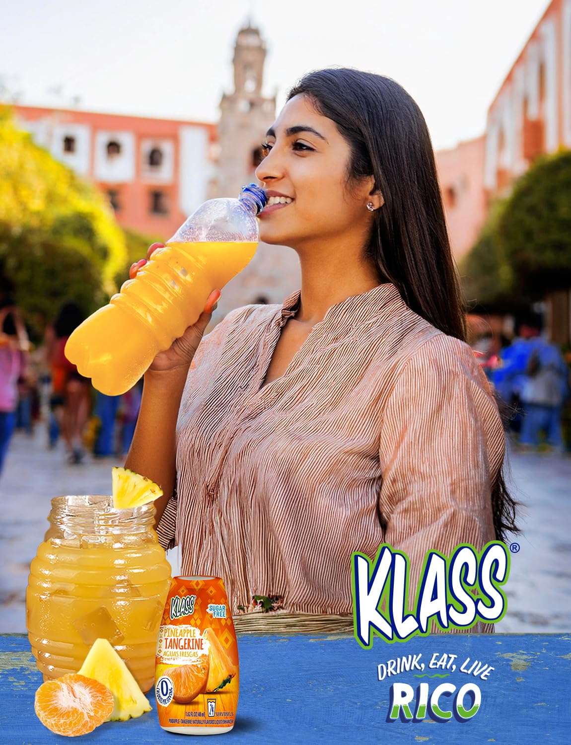 Klass Aguas Frescas compact four-pack travels easily.