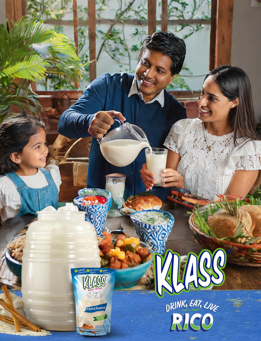 Klass Aguas Frescas provides a vitamin C source in every serving.