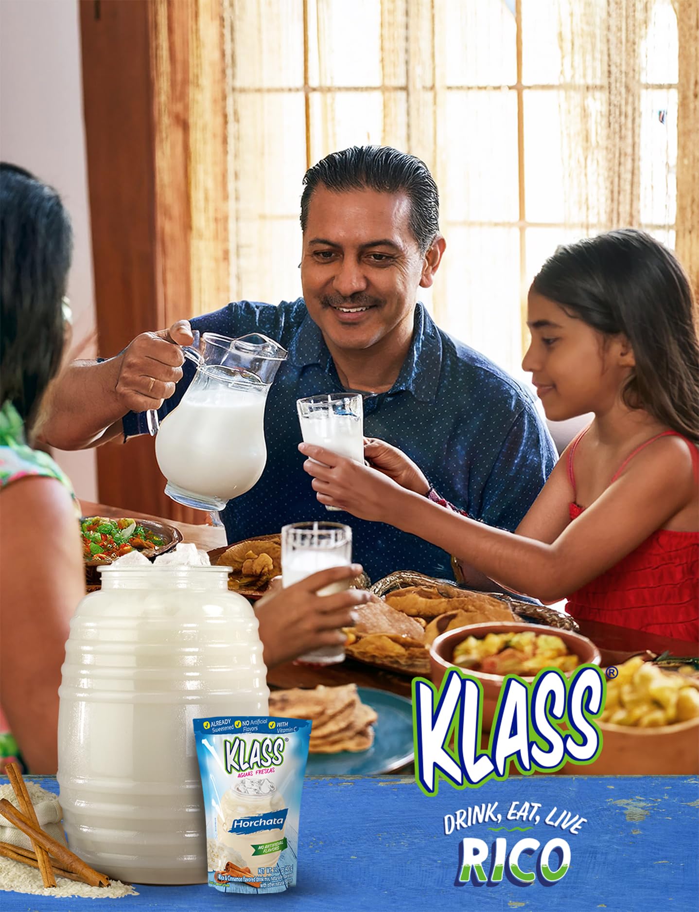 Klass Aguas Frescas vitamin C boost from natural flavor packs