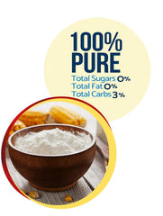 Klass Corn Starch closeup texture showing silky, smooth finish