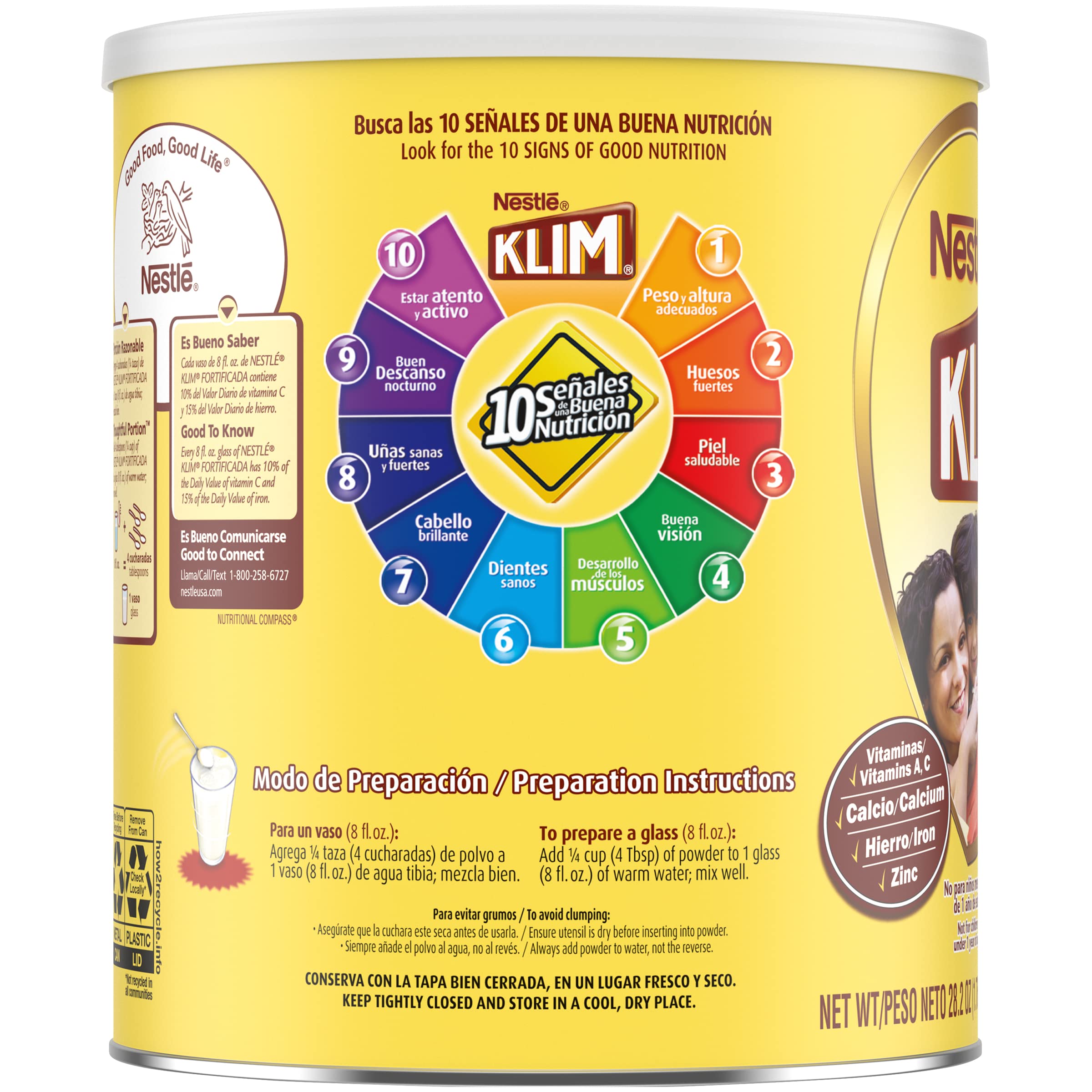 KLIM powdered milk nutrition-dense option for daily family meals.