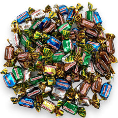 KLUB BULK Assorted Toffee Chews variety pack bag—perfect for sharing at parties.