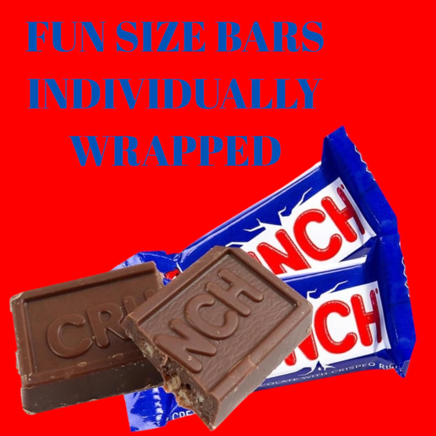 KLUB BULK Bulk party snacks - Crunchy Mini Bars perfect for events and celebrations