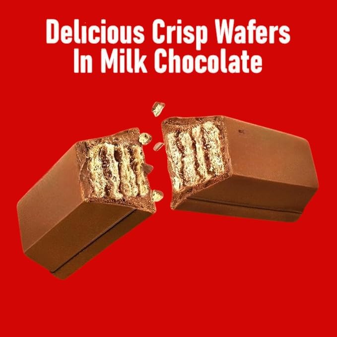KLUB BULK chocolate wafer snacks are perfect bulk purchases for offices or gatherings.
